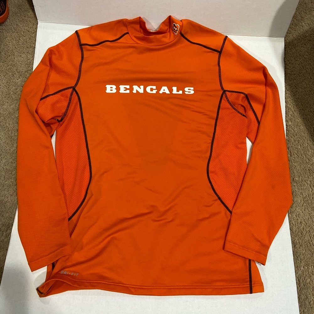 Cincinnati Bengals Nike Mens Pro Combat long sleeve top